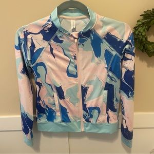 Ideology Girls Front Zip Long Sleeve Jacket & Shorts Set